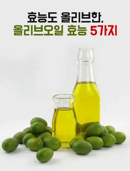 공복 올리브오일 효능 부작용과 먹는법 정리 1