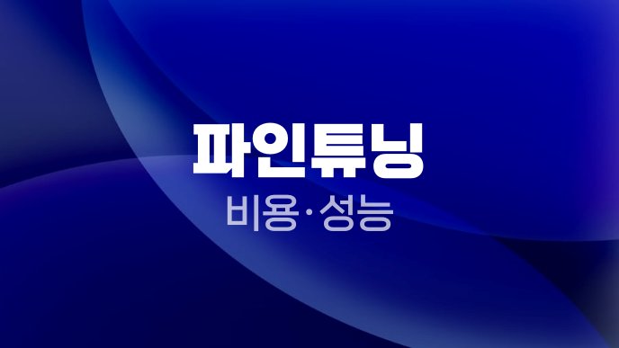 파인튜닝 비용·성능
