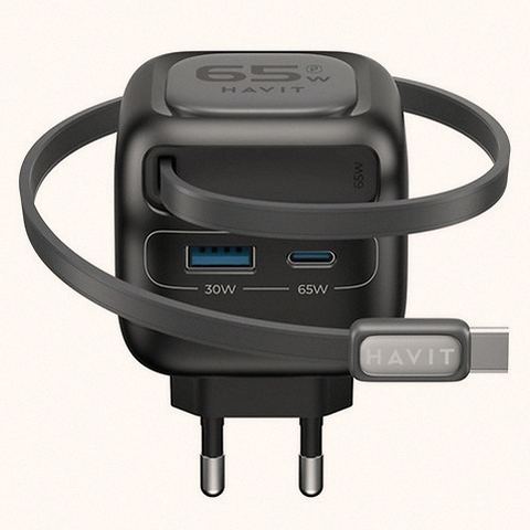 HAVIT UC253 PD 65W 충전기 패키지 구성