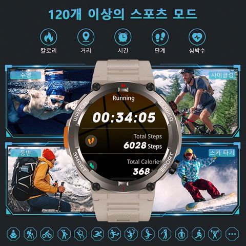 IOWODO W50 Pro 스마트워치 디자인