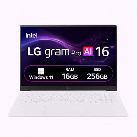 LG전자 2025 그램 프로 AI 16 코어 Ultra5 16Z90TS-GS5PK 제품 이미지
