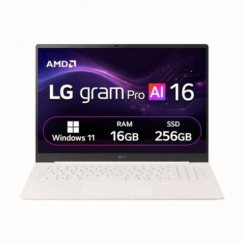 LG전자 2026 그램 AI 16 라이젠 AI 400 시리즈 16Z95U-GS5CK 제품 이미지