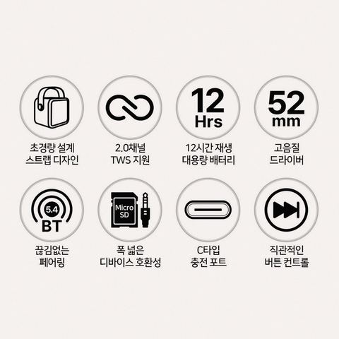 SKY 붐 A1 블루투스 스피커 디자인