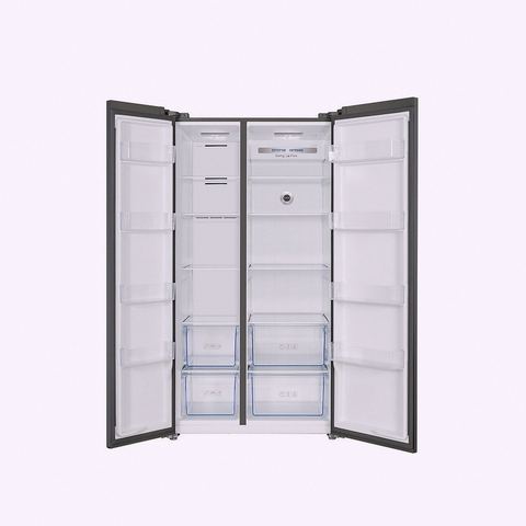 TCL 메탈 600L 2도어 양문형 냉장고 P633SBC 상세 사진