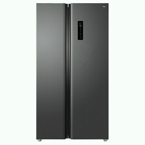 TCL 메탈 600L 2도어 양문형 냉장고 P633SBC 제품 이미지
