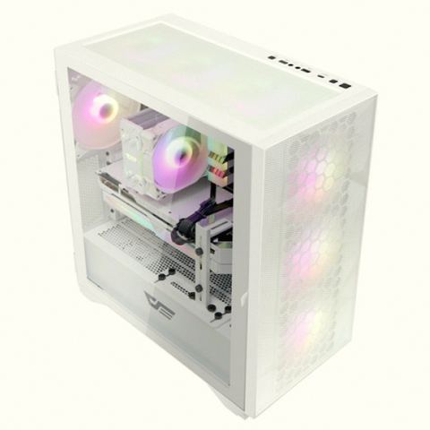 다크플래쉬 DLX21 RGB MESH 실사용 모습