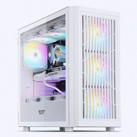 다크플래쉬 DP430 MESH RGB 케이스 측면 디테일