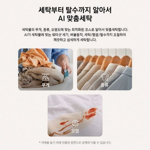 삼성전자 AI 세탁기 25kg WF25DG8250BW 리뷰