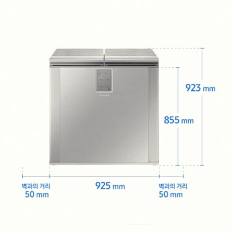 삼성전자 김치플러스 202L 뚜껑형 김치냉장고 RP20C3111EG 디자인