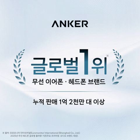 앤커 사운드코어 D1301 수면 이어폰 옵션 구성