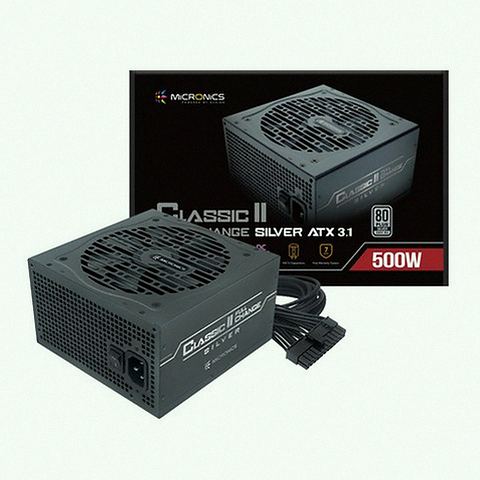 마이크로닉스 MCL2500SVE12H 파워서플라이 디자인